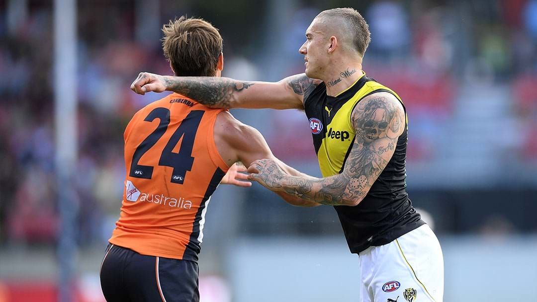 Article heading image for Dustin Martin Suspended