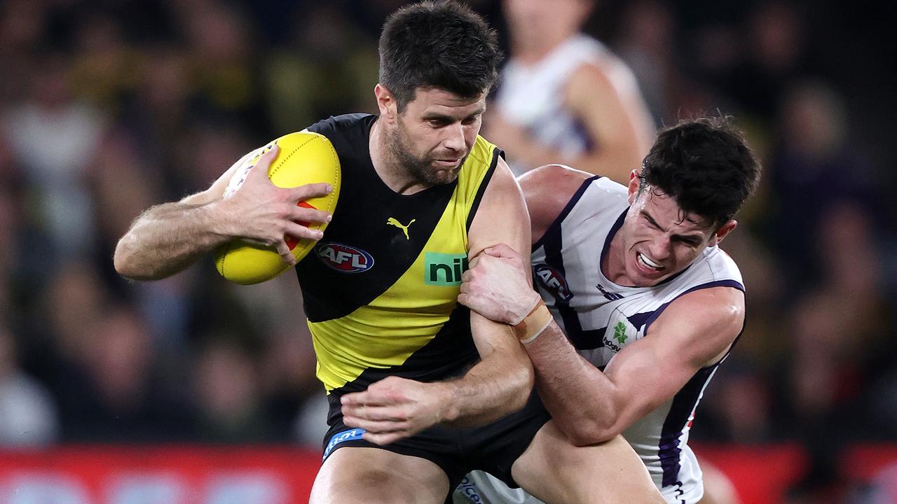 Trent Cotchin says he is aware of the commentary around him to retire.