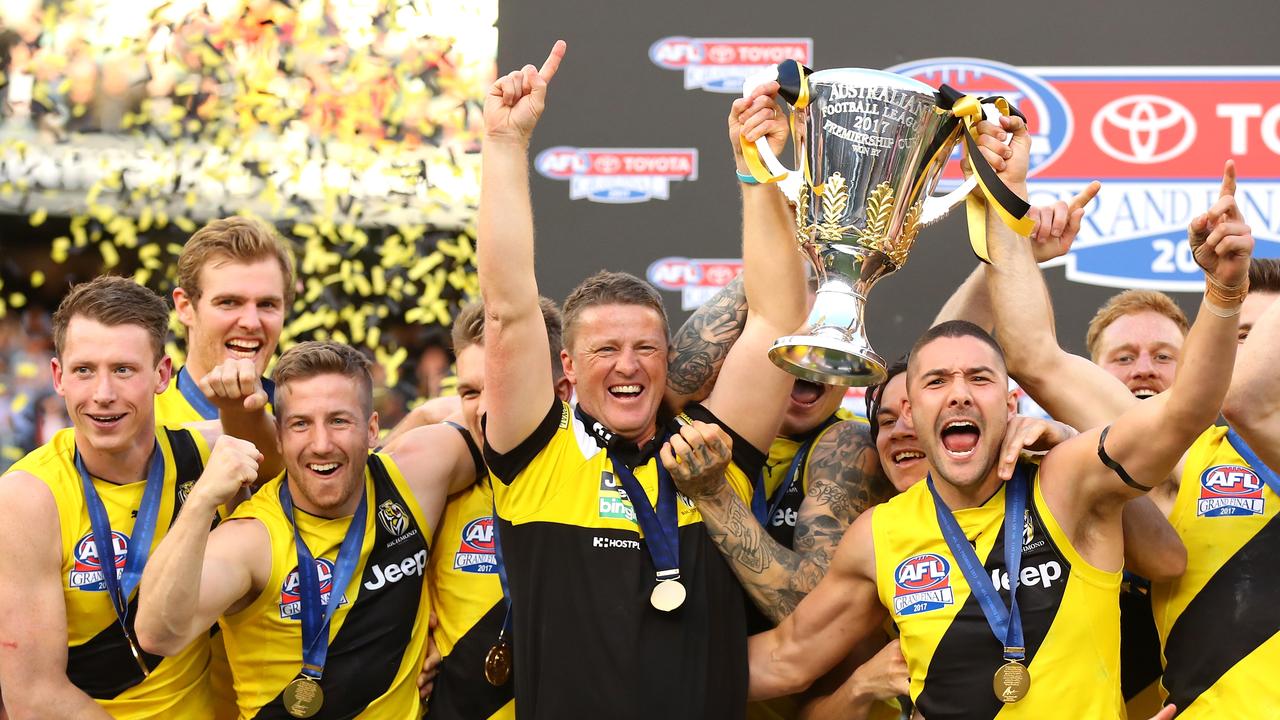 Hardwick was able to change his coaching style. Picture: Cameron Spencer/AFL Media/Getty Images