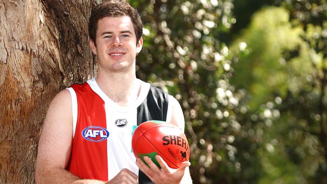 Jack Higgins is delighted to play for the club he supported as a kid Picture: Getty Images
