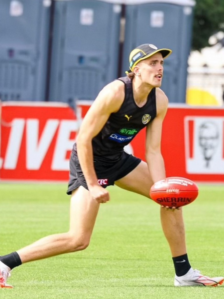 McCarthy in action at Richmond. Pictures: RICHMOND FC