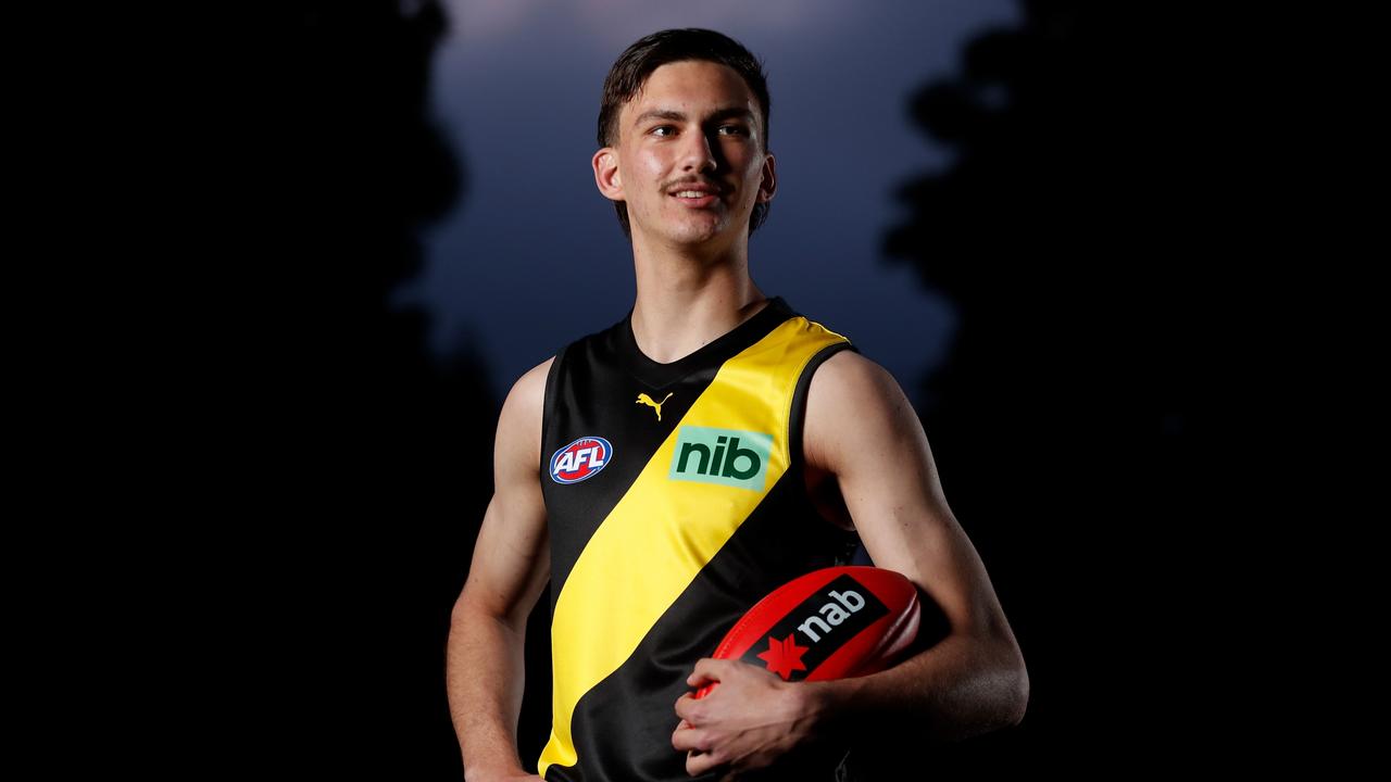Josh Gibcus joined Richmond. Picture: Michael Willson