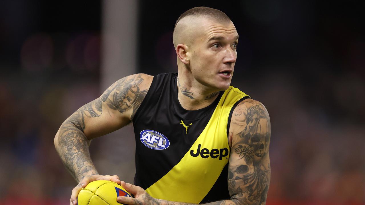Dustin Martin has two years left on his deal. Picture: Michael Klein
