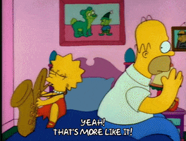 Season 4 Shock GIF by The Simpsons